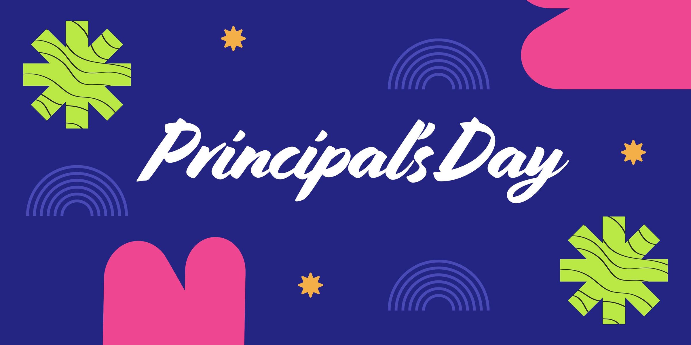 Principal's Day  Banner Photo