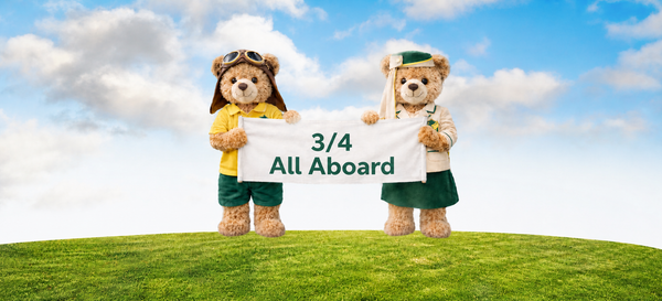 3/4 All Aboard Banner Photo