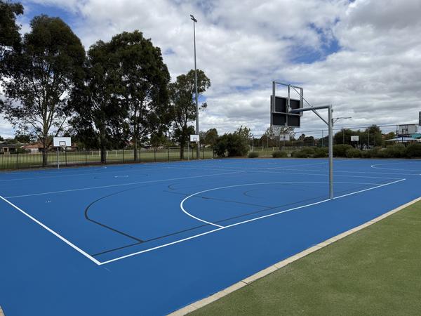 Basketball and Netball Upgraded Courts Banner Photo