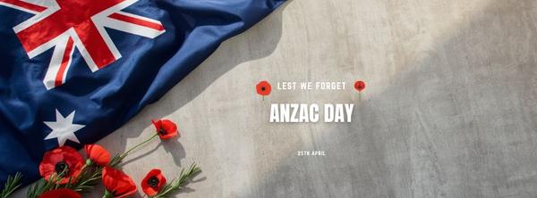 ANZAC DAY Banner Photo