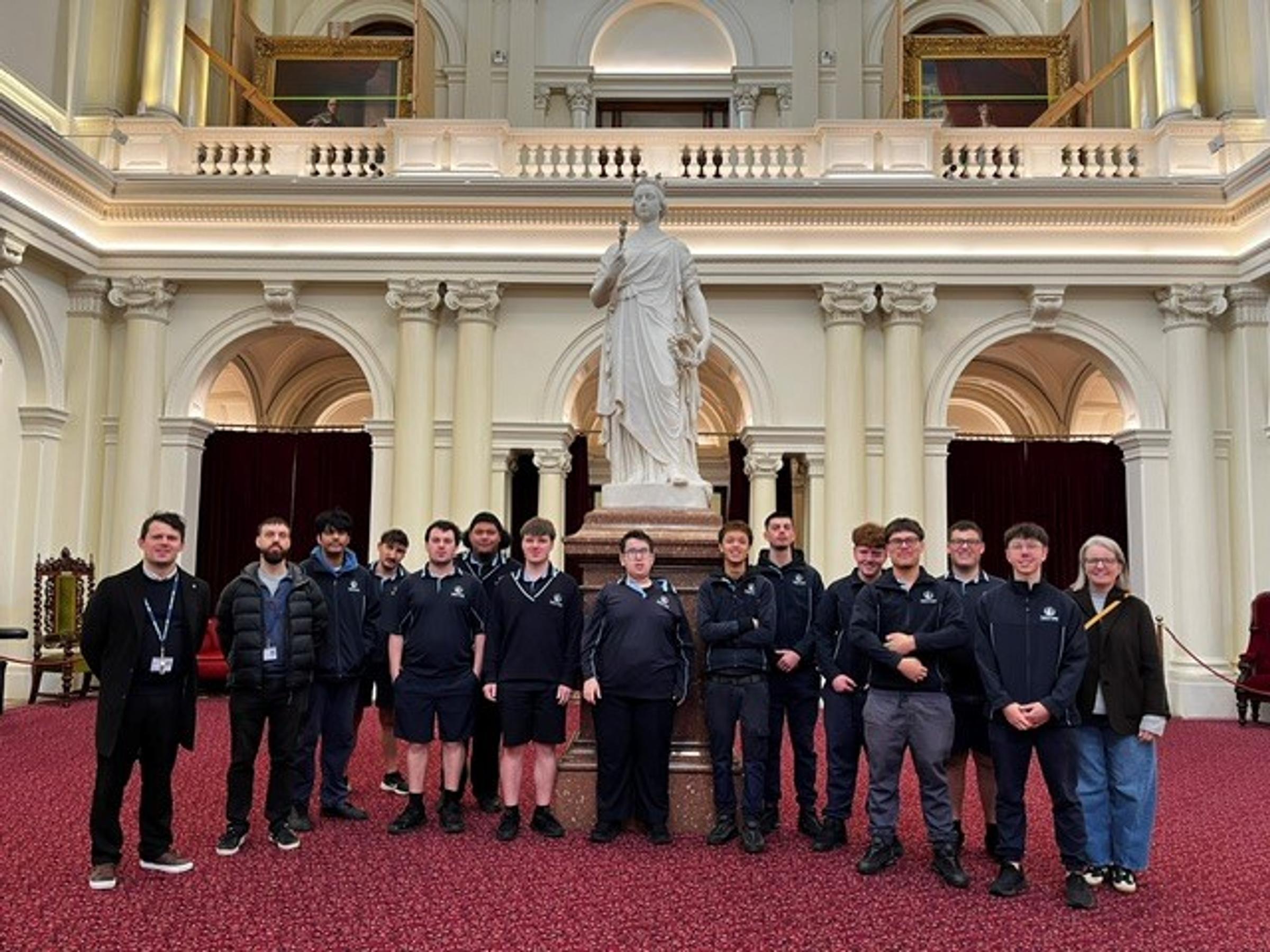 Year 11 VCE-VM Parliament House visit Banner Photo