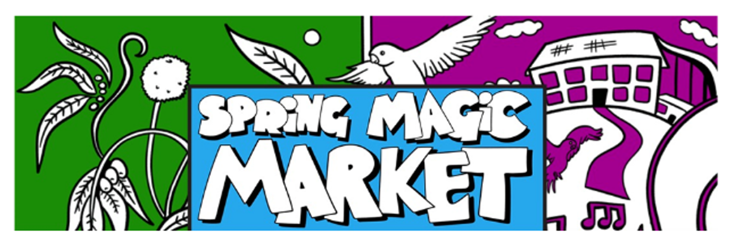 Spring Magic Market Banner Photo