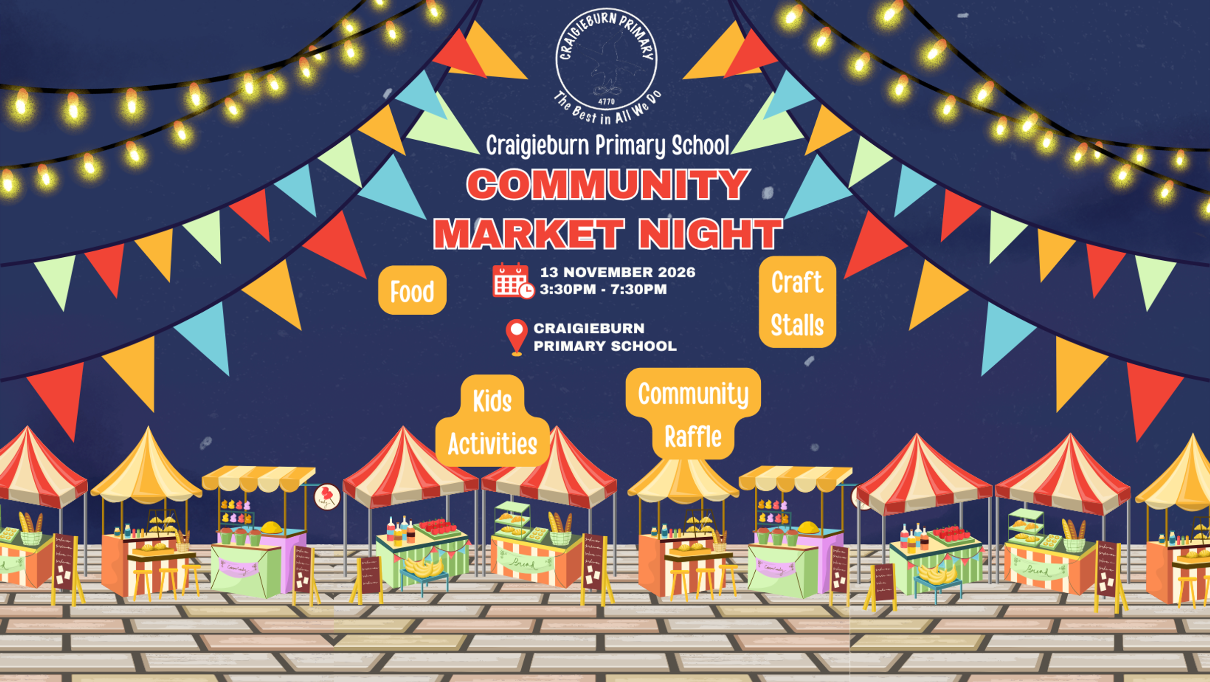 CPS Market NIght Banner Photo