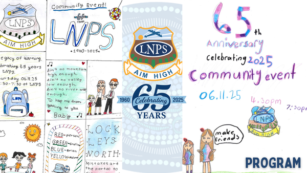 LNPS 65th Anniversary Community Event Banner Photo