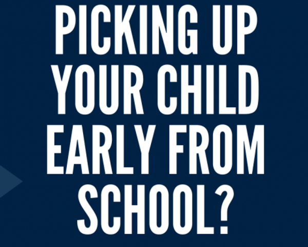 Early Pick up from school Banner Photo