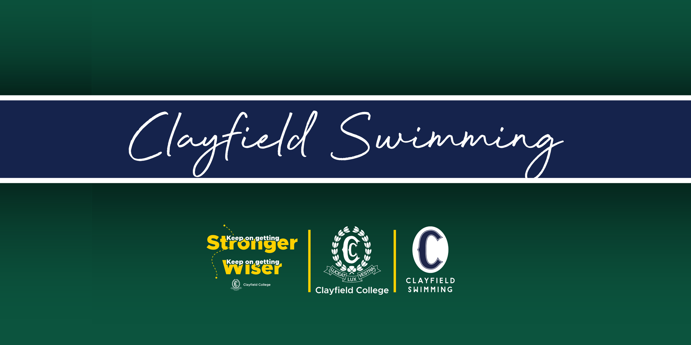 Clayfield Swimming Banner Photo