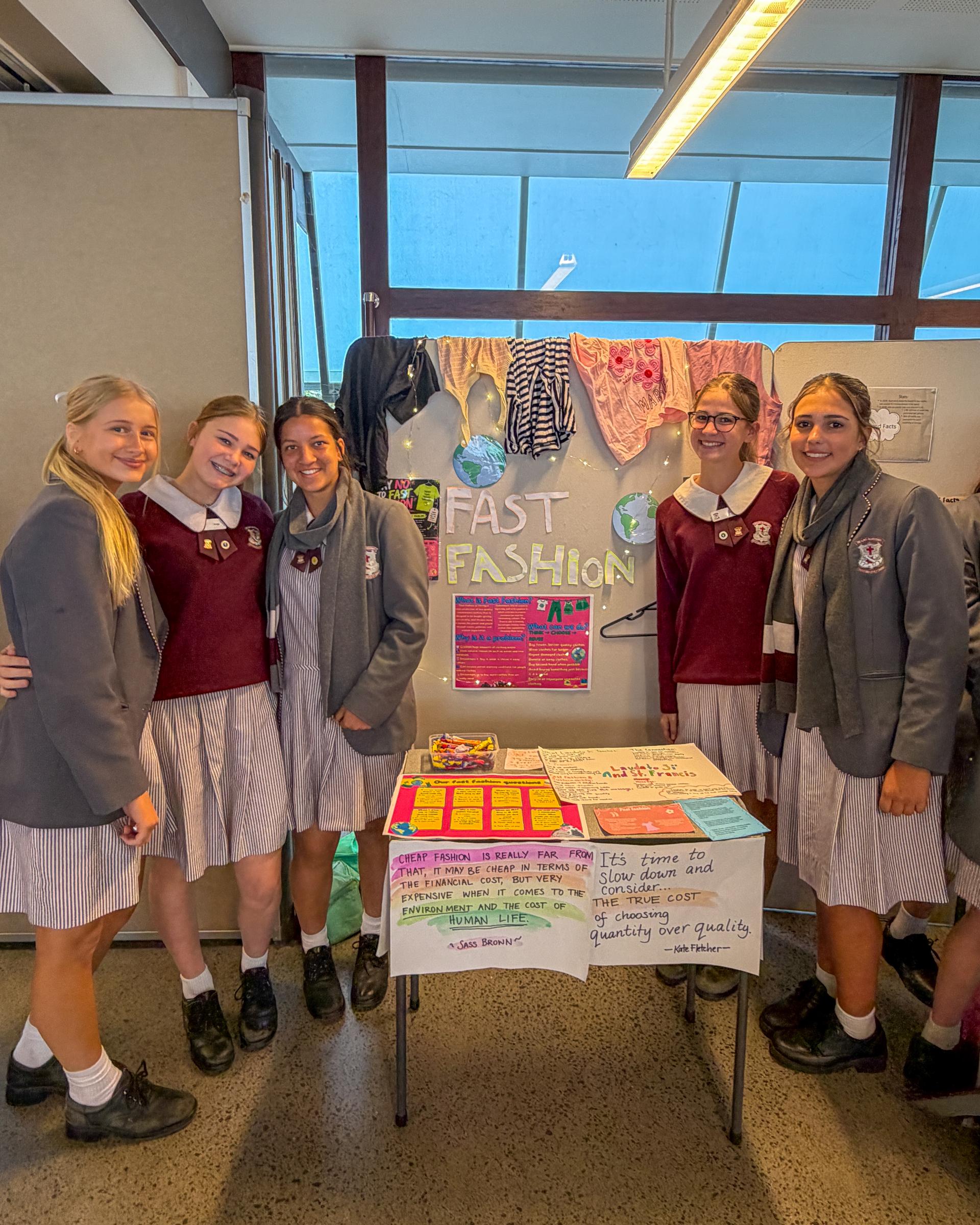 Year 8 Sustainability Expo Banner Photo