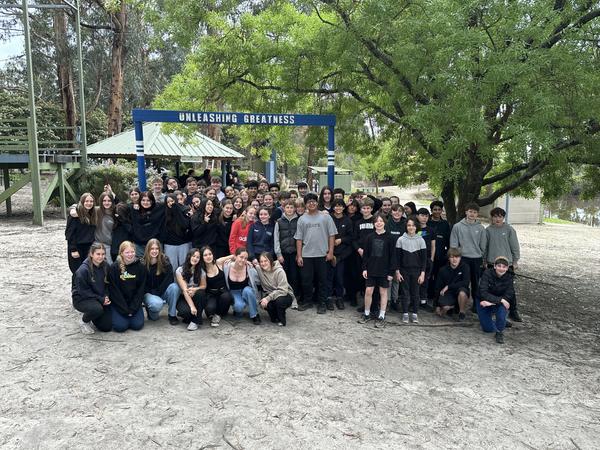 Year 8 Camp Banner Photo