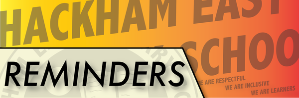 REMINDERS Banner Photo