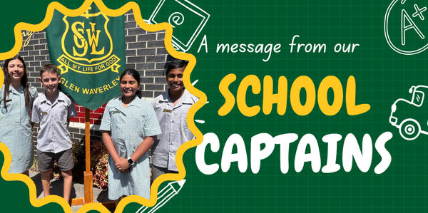 From the School Captains Banner Photo