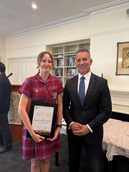 State Finalist for the 2026 Premier’s ANZAC Student Tour Banner Photo