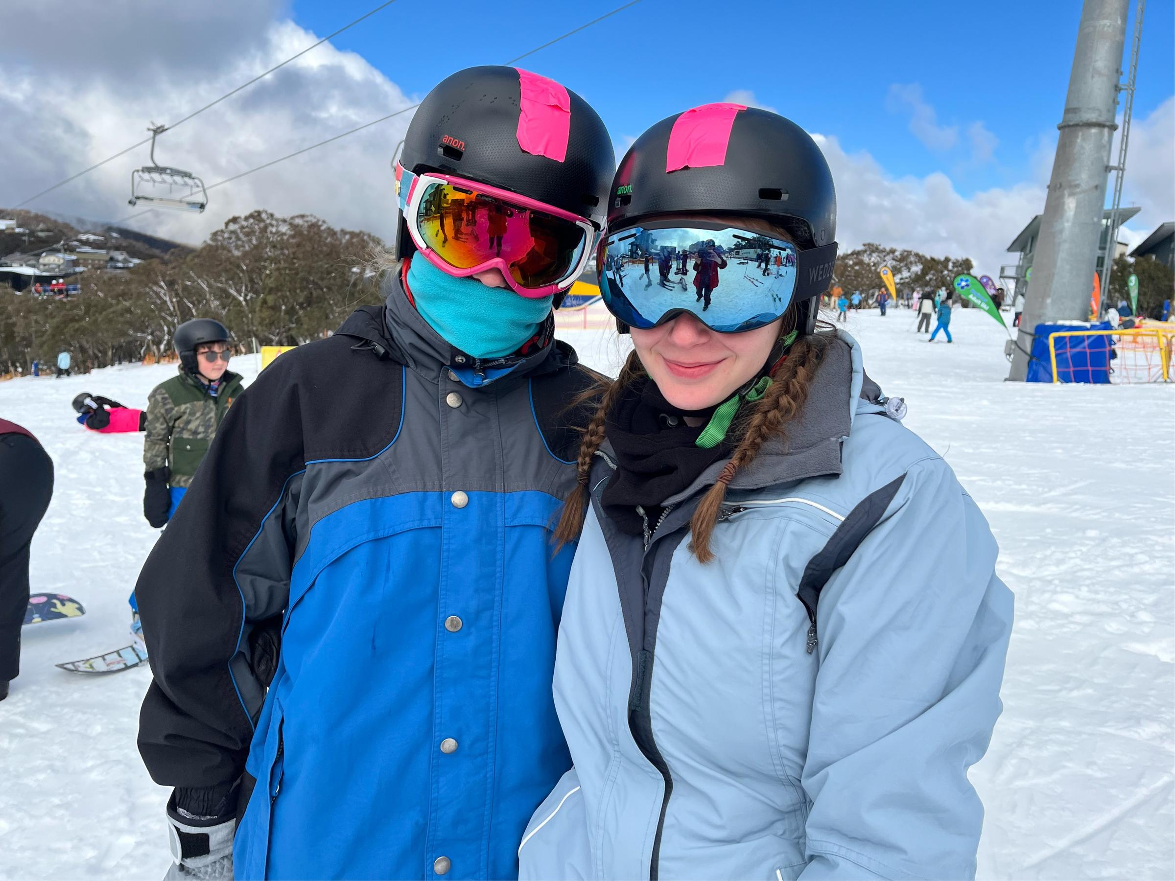 Year 10 Snow Camp Banner Photo