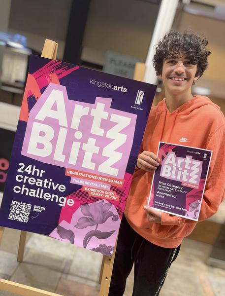 Kingston Arts 'Artz Blitz' Winner Banner Photo