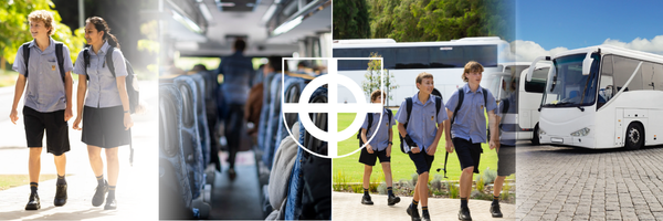 College Charter Bus  Banner Photo