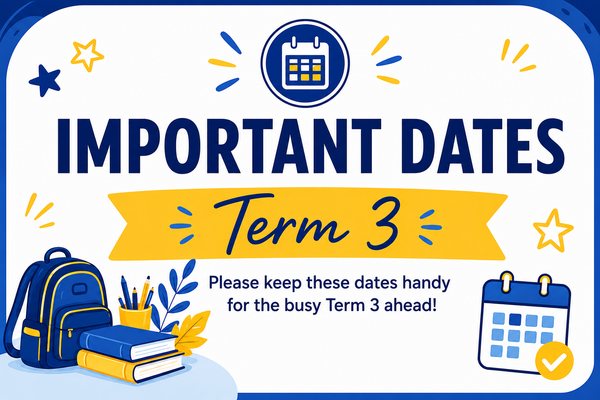 Important Dates Banner Photo