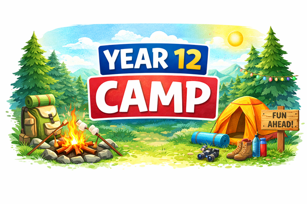 Year 12 Camp Banner Photo