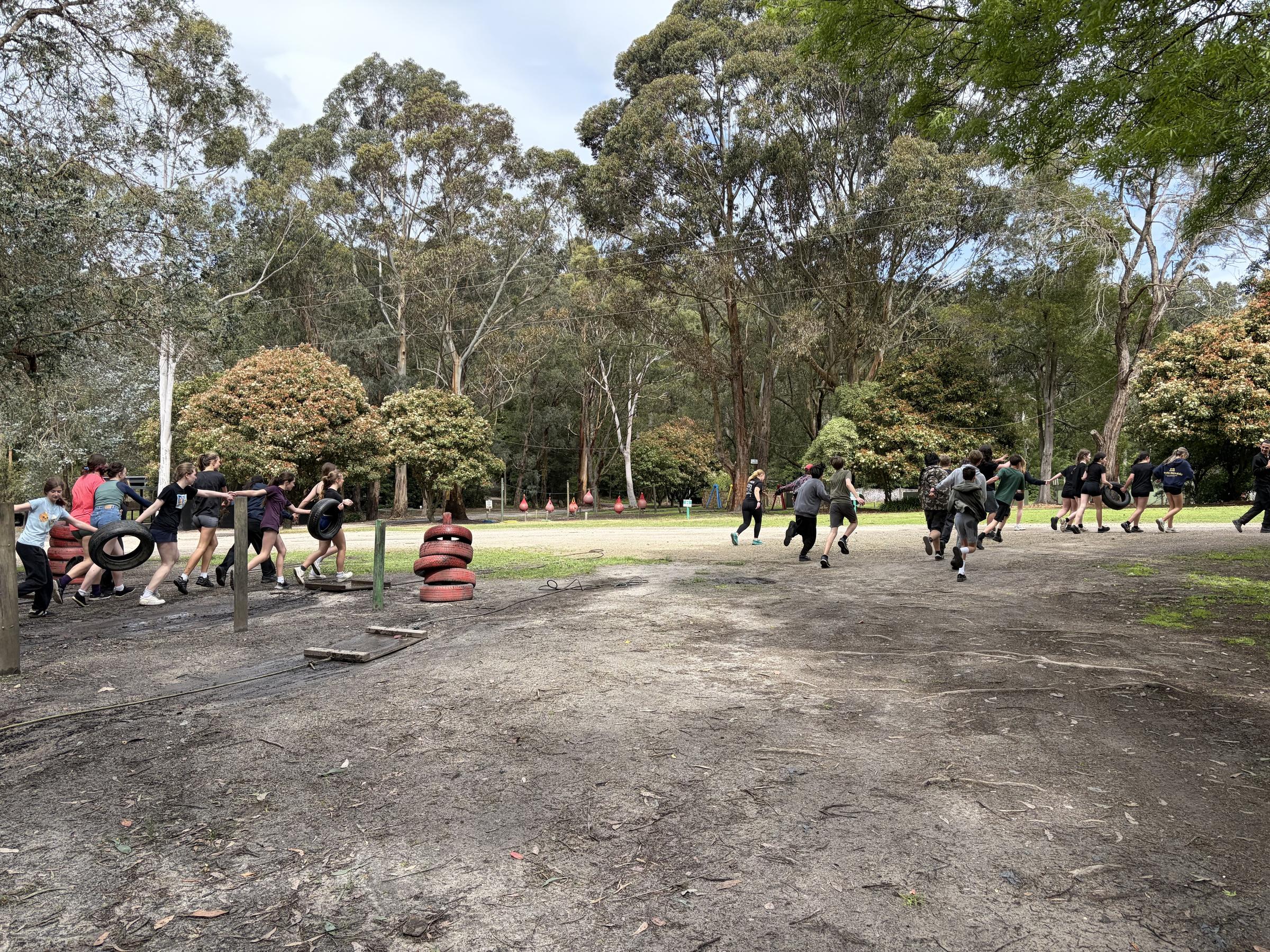 Year 8 Camp Banner Photo