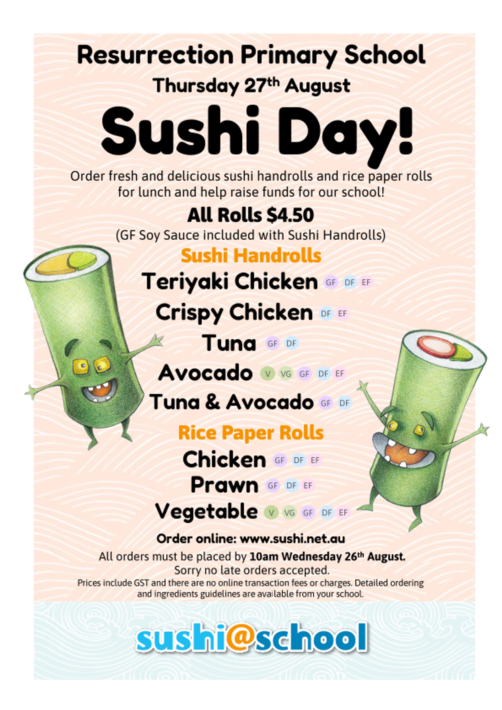 Sushi Day Banner Photo