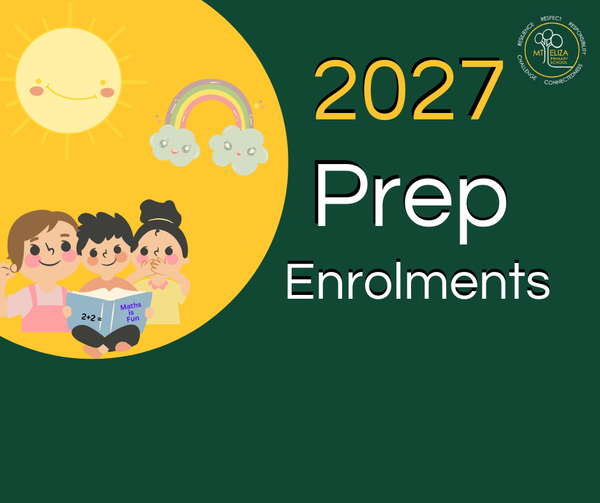 2027 Foundation (Prep) Enrolments Banner Photo