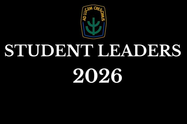 Student Leaders 2026 Banner Photo