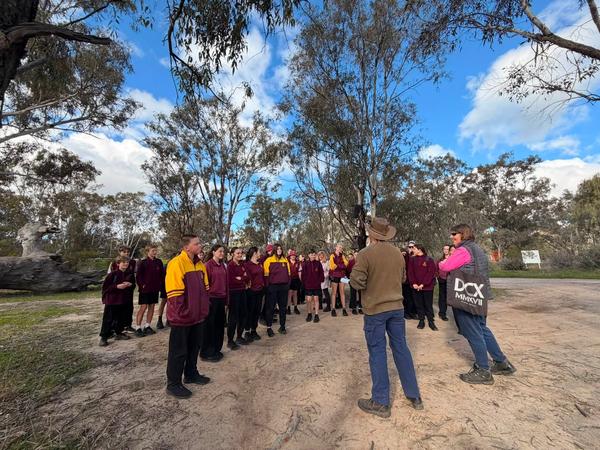 Year 7 Tree Planting Banner Photo