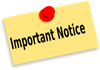 Important Notices Banner Photo
