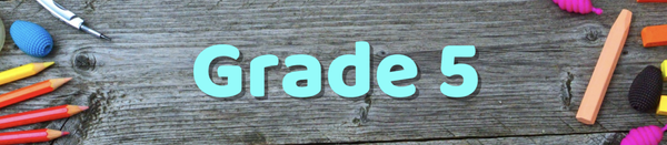 What's Happening in Grade 5? Banner Photo