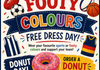 Sports/Footy Free Dress Day Banner Photo
