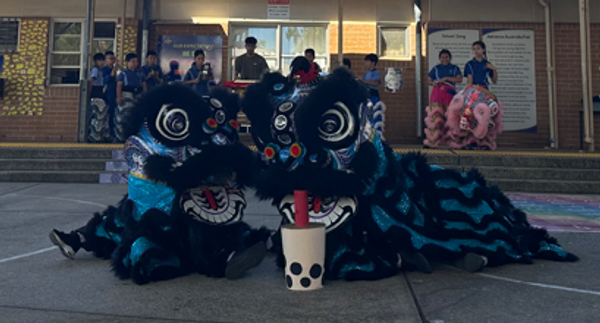 Celebrating Student SuccessLion Dance Troupe Performance Banner Photo