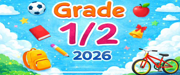 Grade 1/2 News Banner Photo