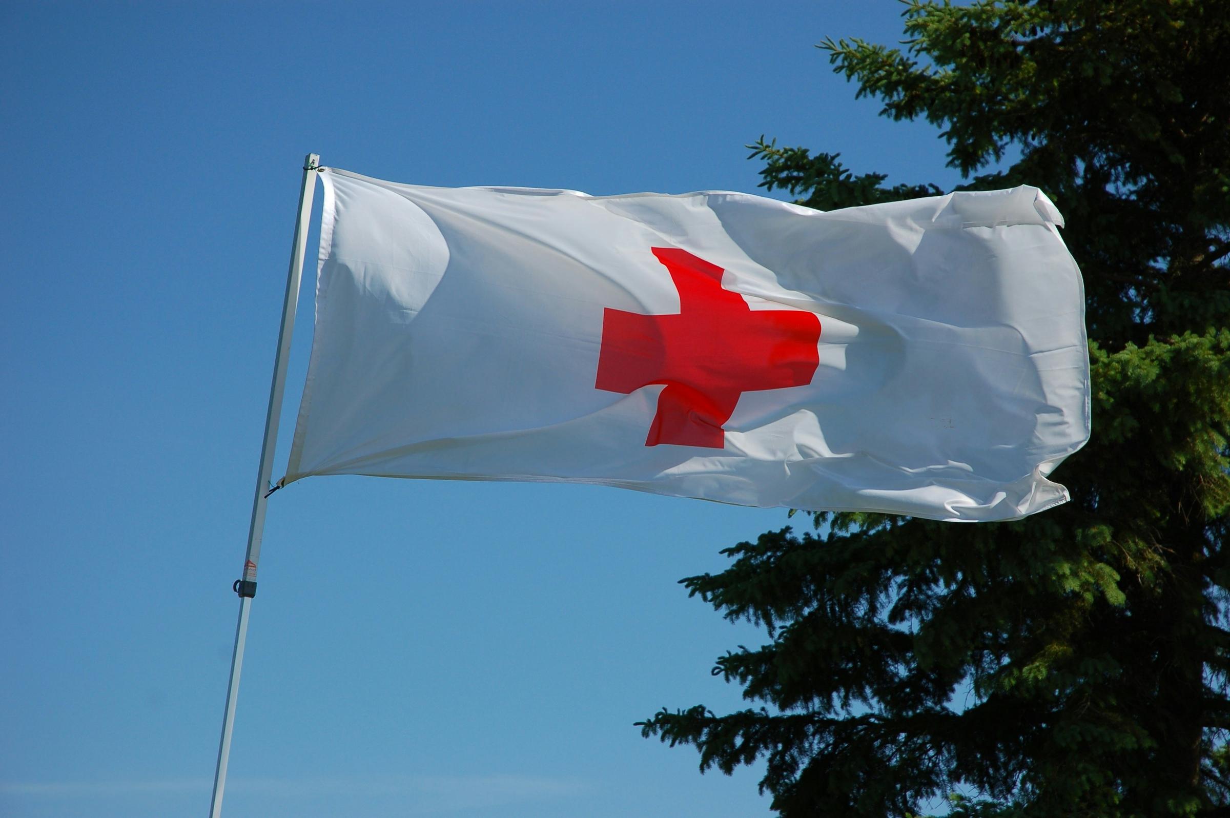 Red Cross Pillow Project  Banner Photo