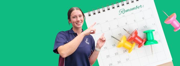 Dates to Remember  Banner Photo