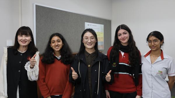 SCHS Welcomes Jiangsu Delegates Banner Photo