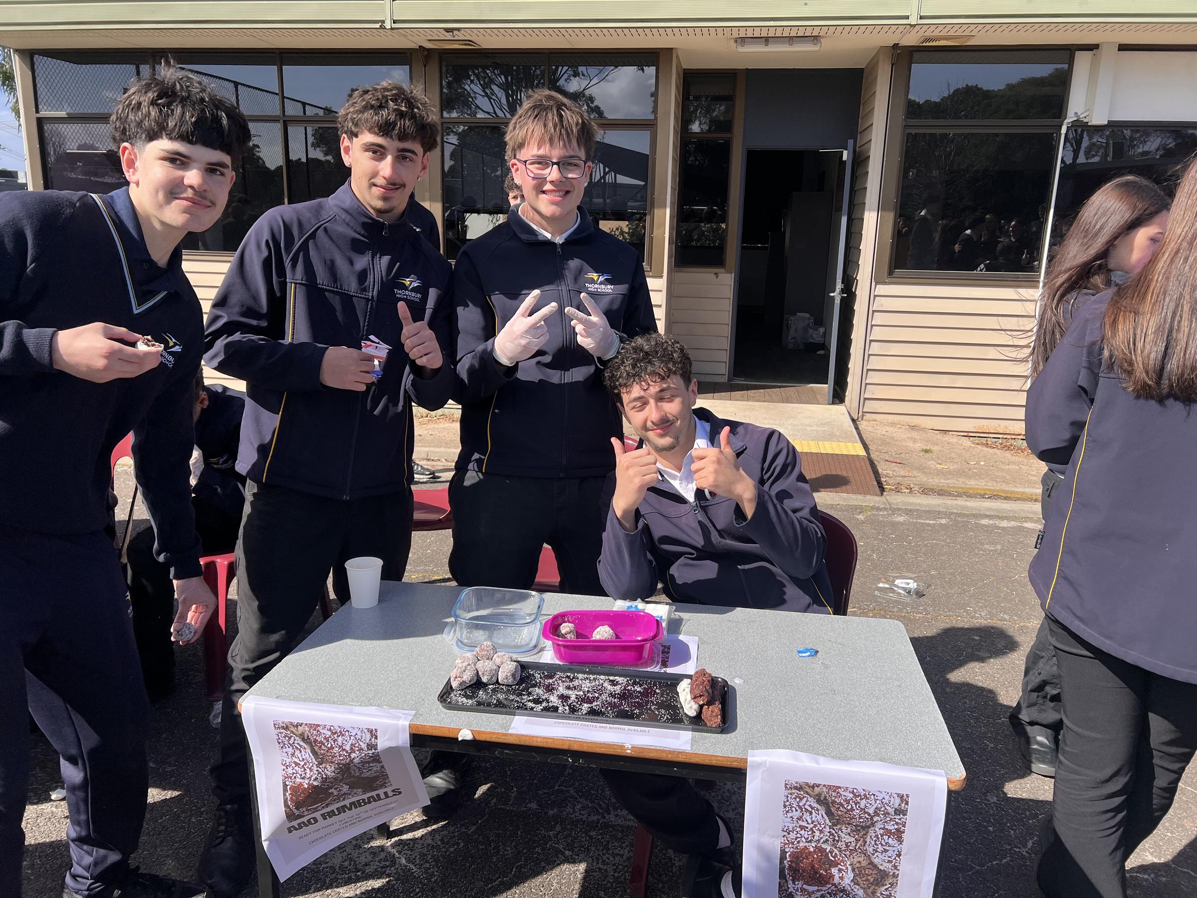 Year 11 Market Day Banner Photo