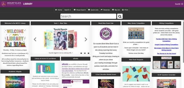 LIBRARY PAGE  Banner Photo