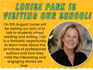 Louise Park is Visiting Lakeside College! Banner Photo