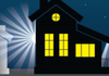 Stop light and heat pollution Banner Photo