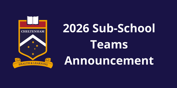 2026 Sub-School Teams Banner Photo