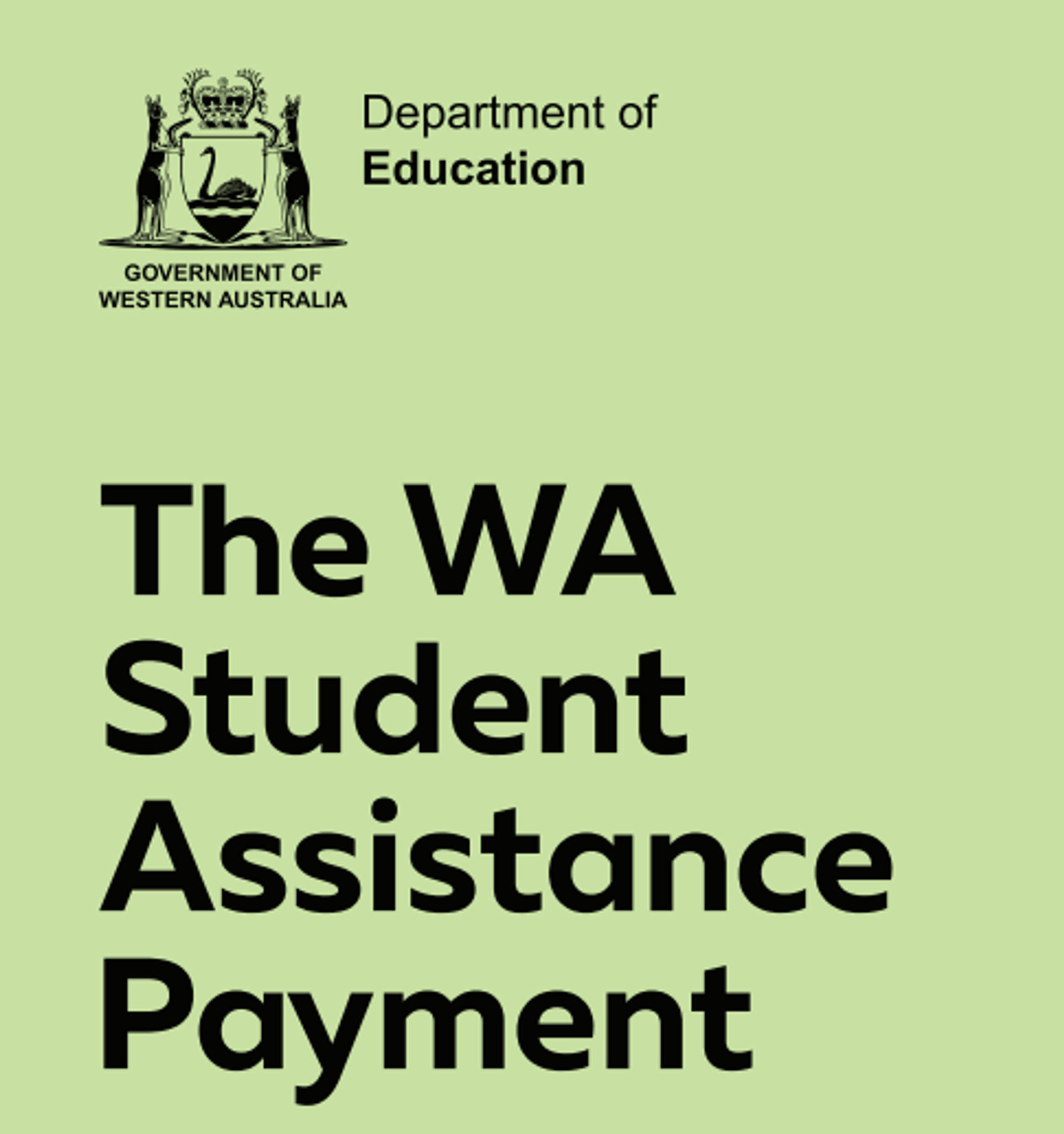 WA Student Assistance Payment  Banner Photo