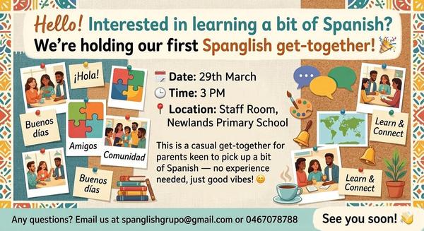 SPANGLISH Get-together Banner Photo