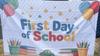 Foundation First Day of School Banner Photo