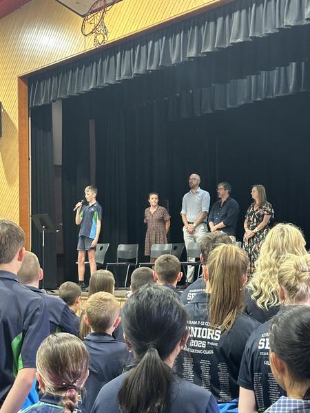 Investiture Assembly Banner Photo
