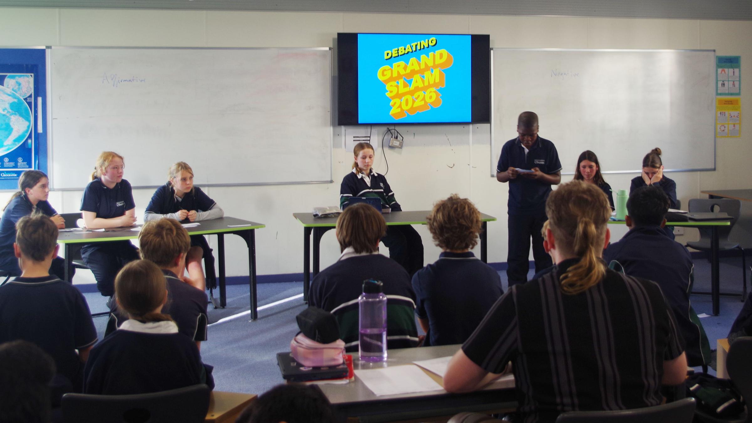 Debating Grand Slam Banner Photo