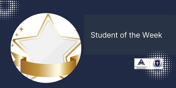 Student of the Week Banner Photo