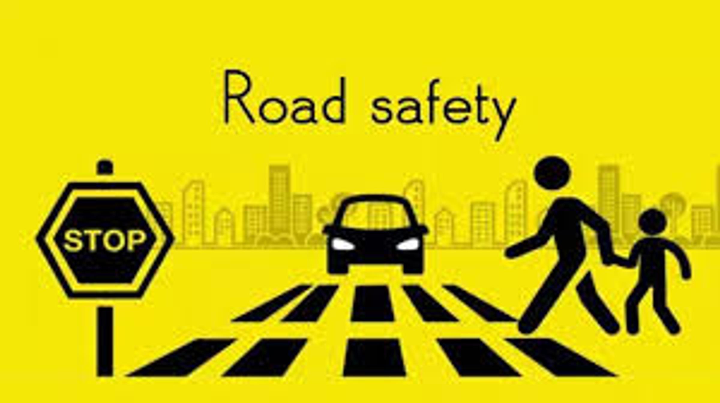 Road Safety Banner Photo