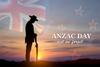 Anzac Ceremony Banner Photo