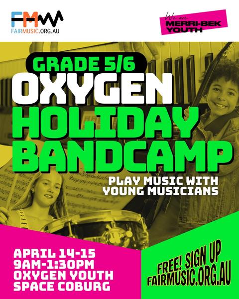 Oxygen Music Camp Banner Photo