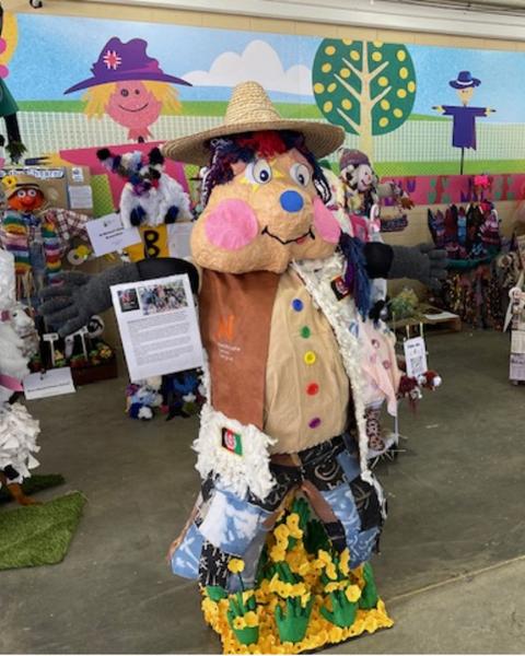 Scarecrow in the Perth Royal Show Banner Photo