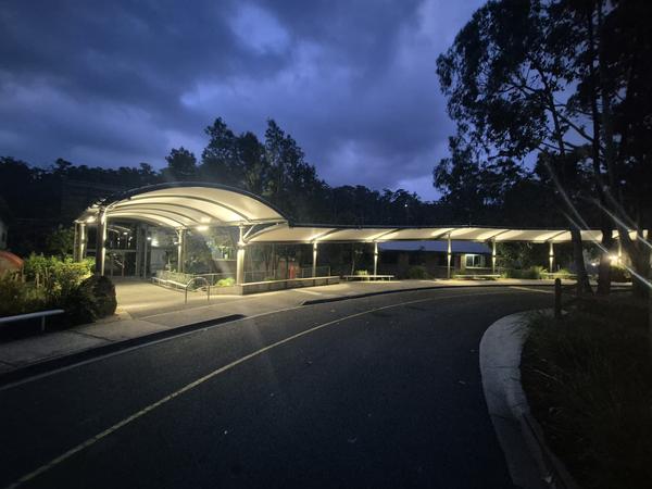 NEW COVERED WALKWAY Banner Photo