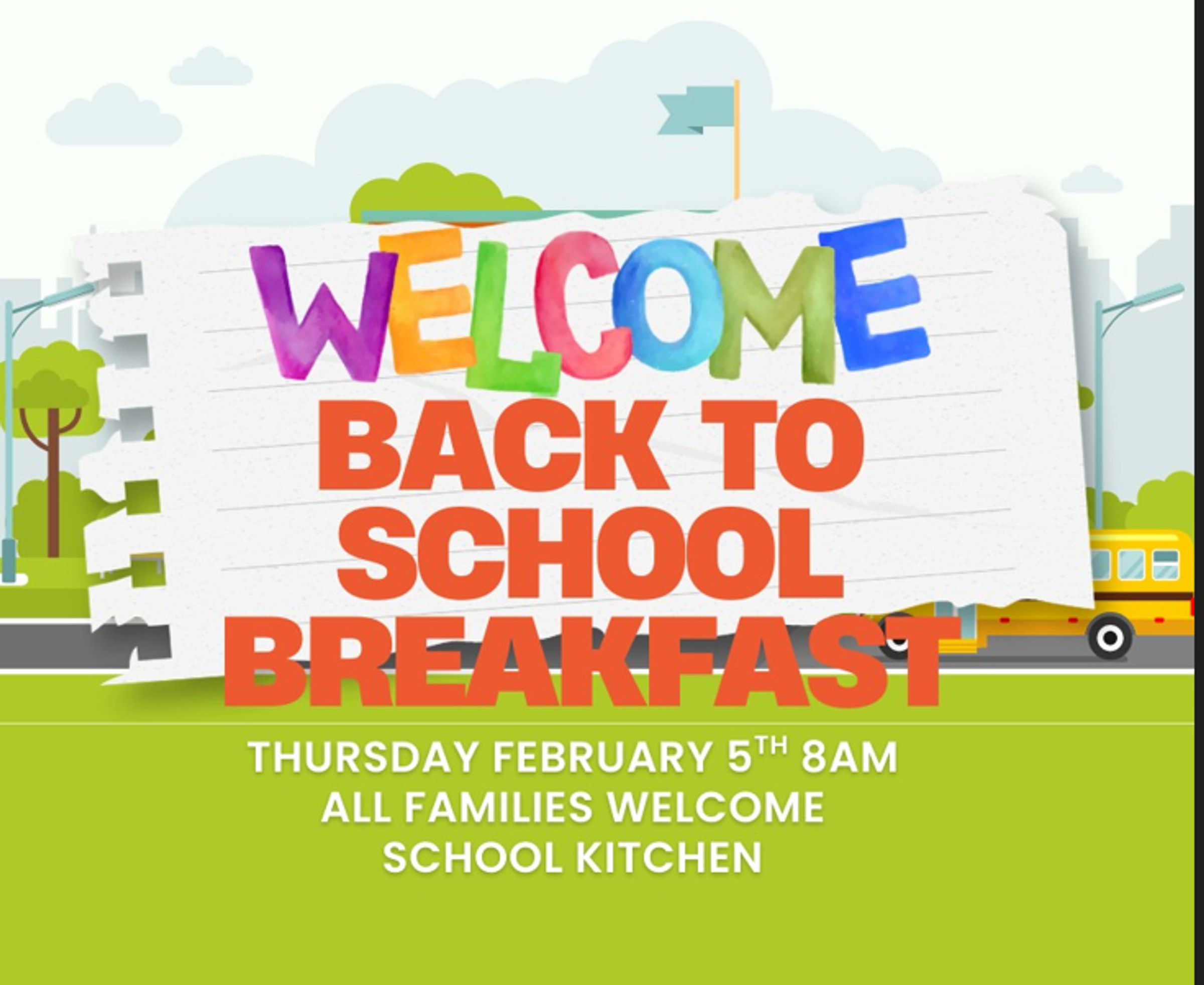 Welcome Breakfast  Banner Photo
